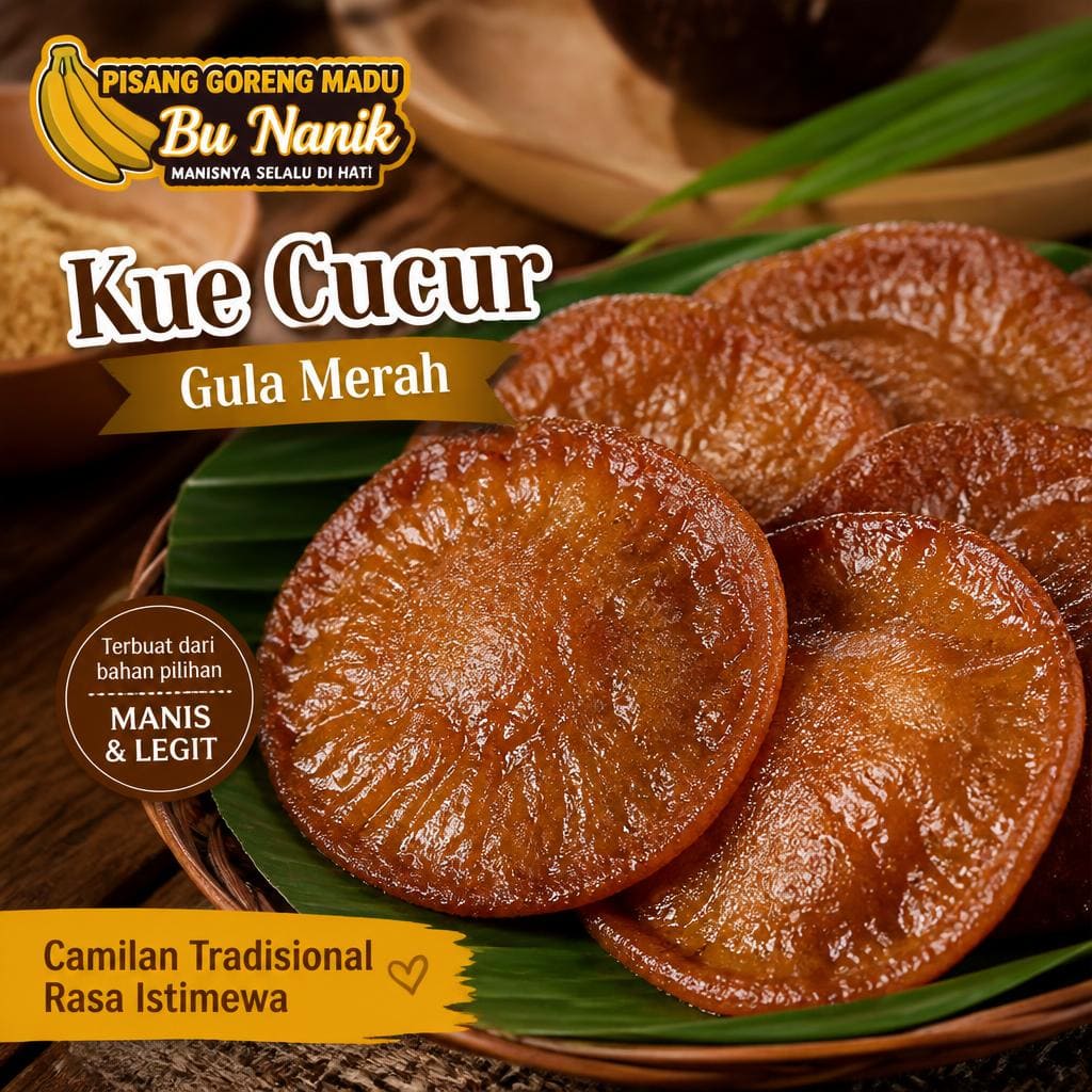 Kue Cucur Gula Merah Bu Nanik
